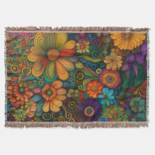 Floral Throw Blanket