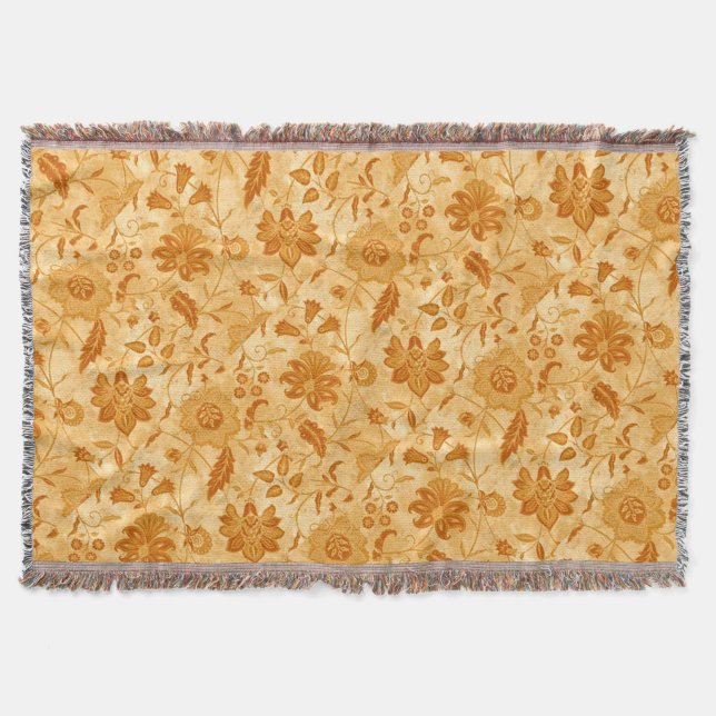Floral Throw Blanket (Front)