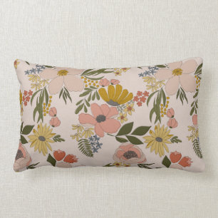 Floral Throw Pillow