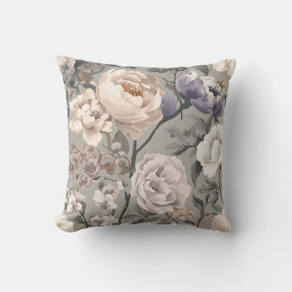 Floral Throw Pillow