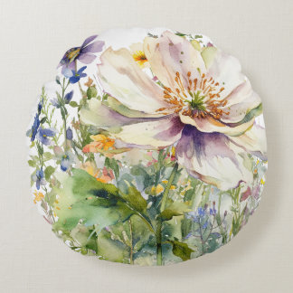 Floral Throw Pillow