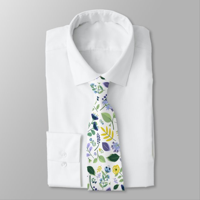Floral Tie (Tied)