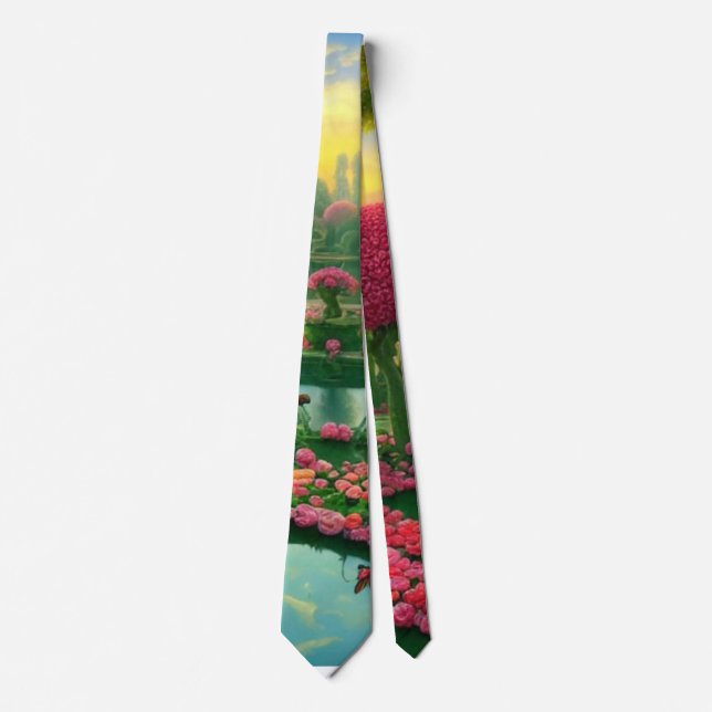 Floral tie  (Front)