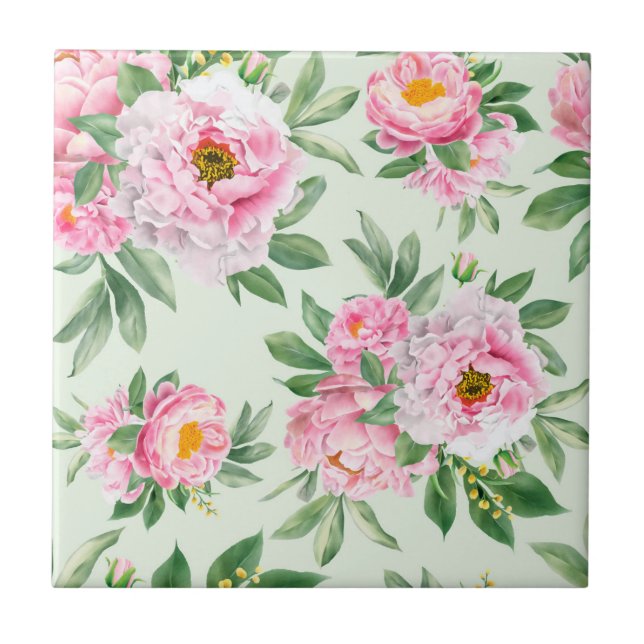 Floral Tile (Front)
