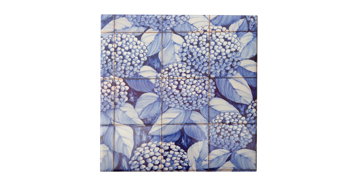Floral tiles Zazzle