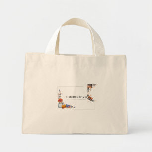 Floral Tiny Tote Bag for Women 