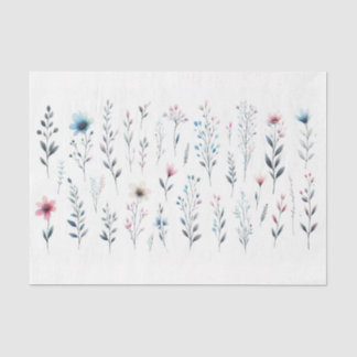 Floral Tissue Paper