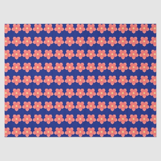 Floral  tissue paper (Front)