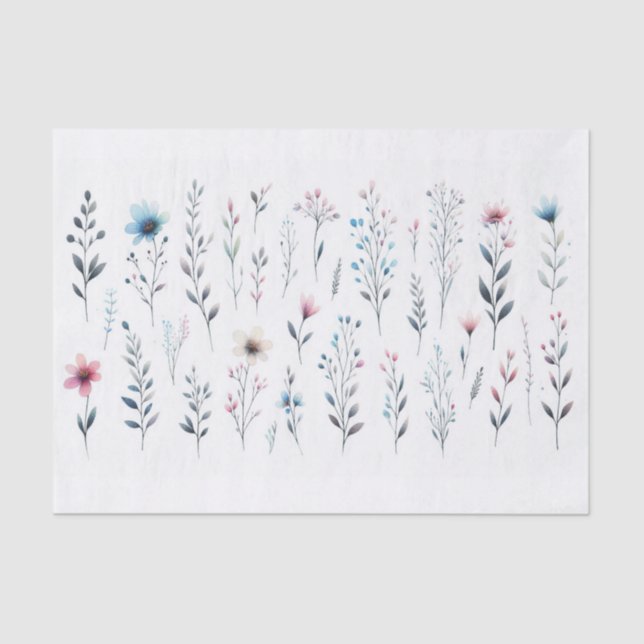 Floral Tissue Paper (Front)