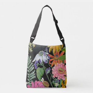 Floral tote bag