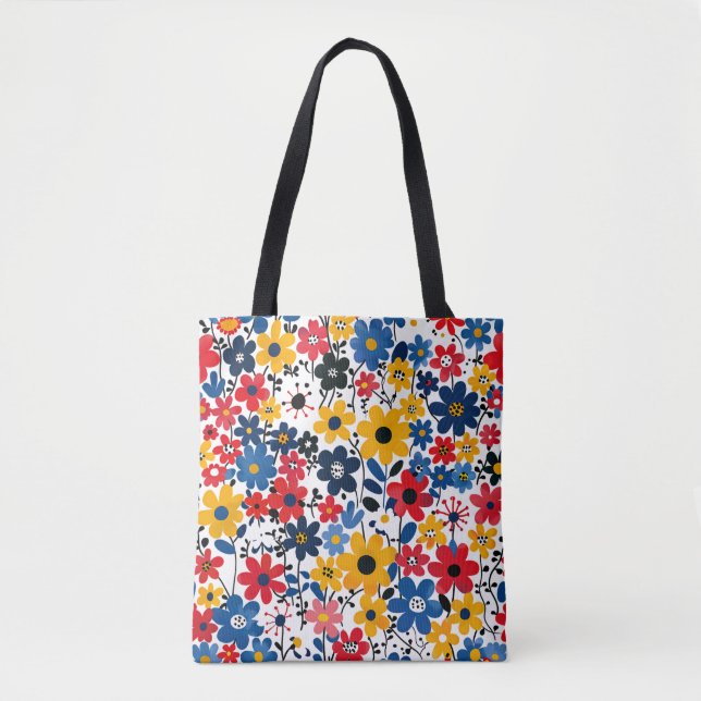 Floral Tote Bag (Front)