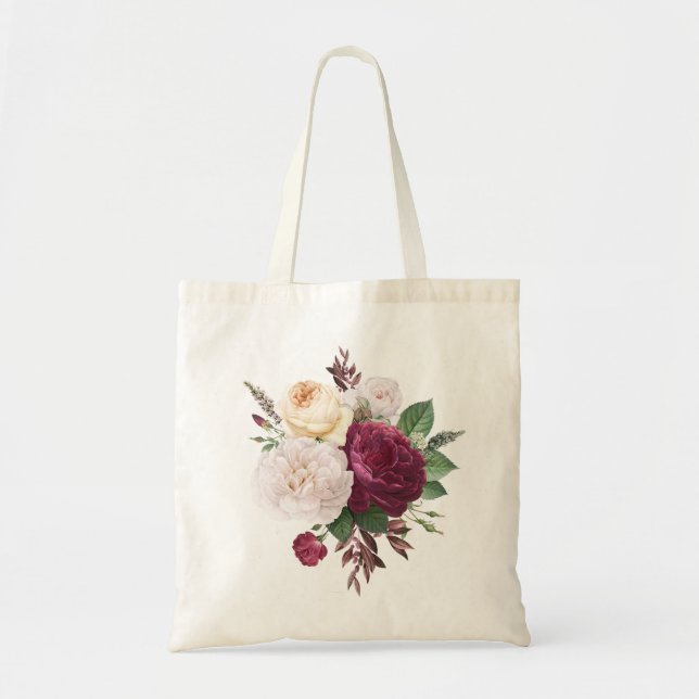 Floral Tote Bag (Front)
