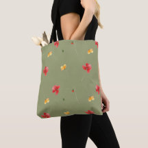 Floral tote bag 