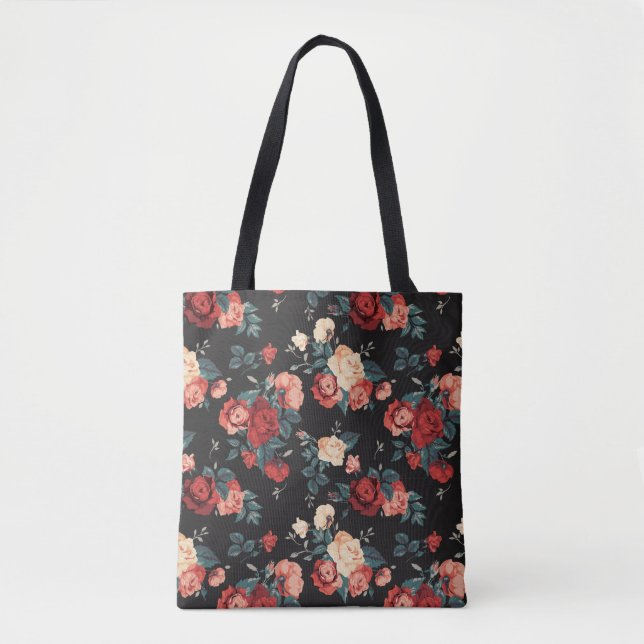 Floral Tote Bag (Front)