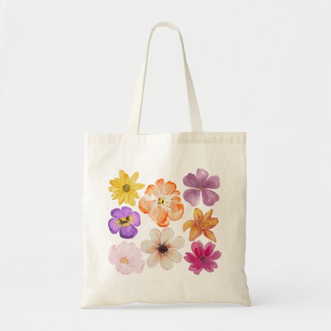 Floral Tote Bag (Front)