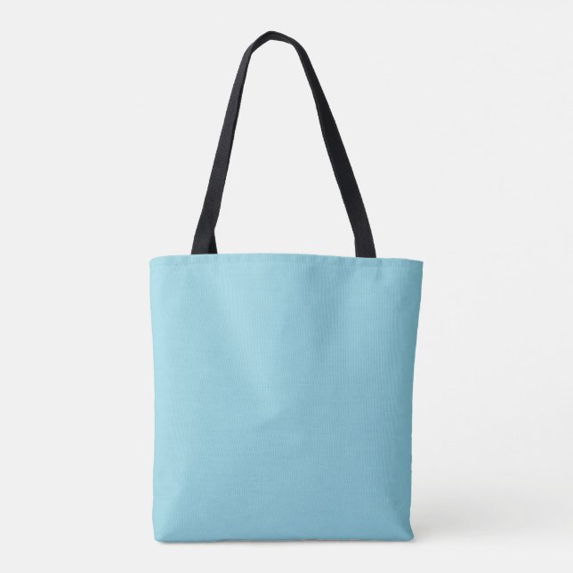 Floral Tote Bag with Bearded Iris  (Back)