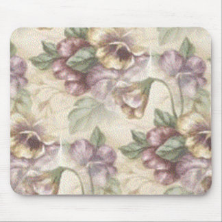 floral touch mouse mat