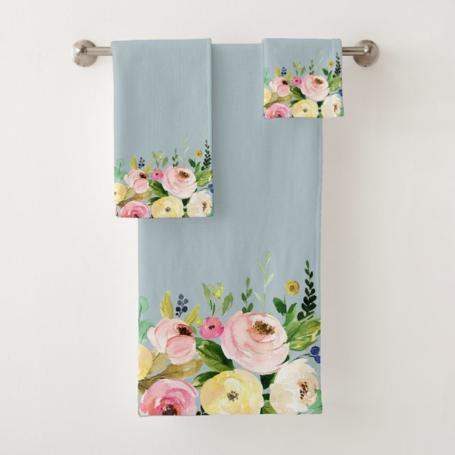 Floral Towel (Insitu)