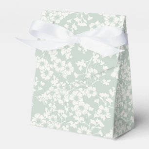 Floral Trellis - Muted Sage Favour Box