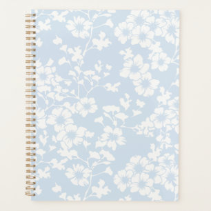 Floral Trellis - Powder Blue Planner
