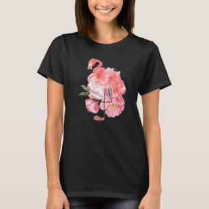 Floral Tropical Animal Lover Exotic Flower Pink Fl T-Shirt