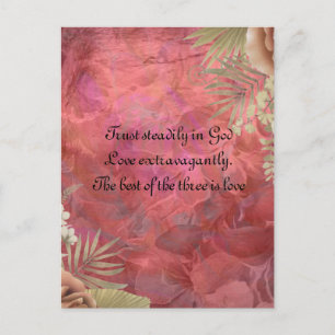 Floral Tropical Postcard Designer