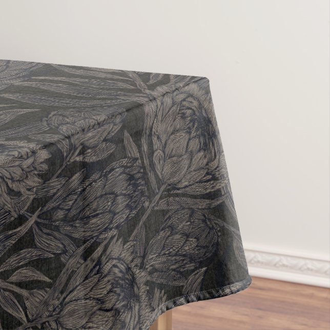 Floral tropical tablecloth (In Situ)