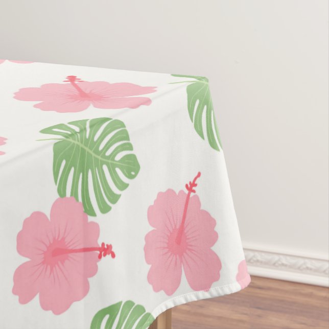 Floral tropical tablecloth (In Situ)