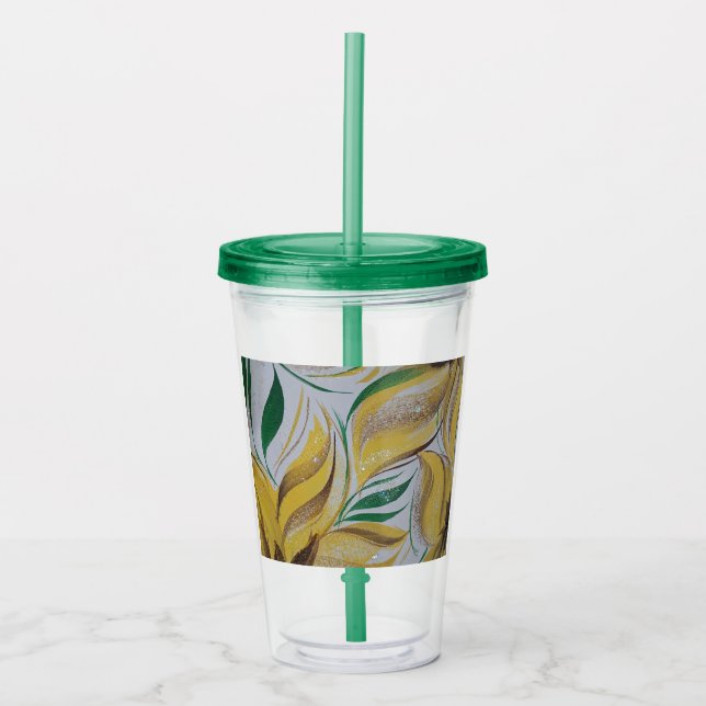 Floral Tumbler (Front)