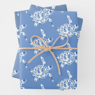 Floral Turtle Wrapping Sheets