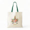 Floral Unicorn Personalised Tote Bag