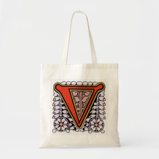 Floral 'V' - Bag (Front)