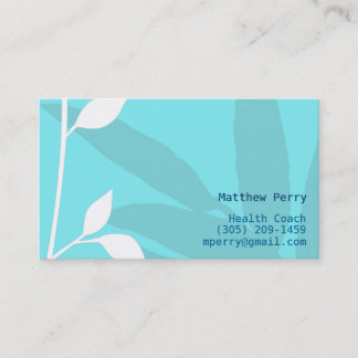 Floral vi business card