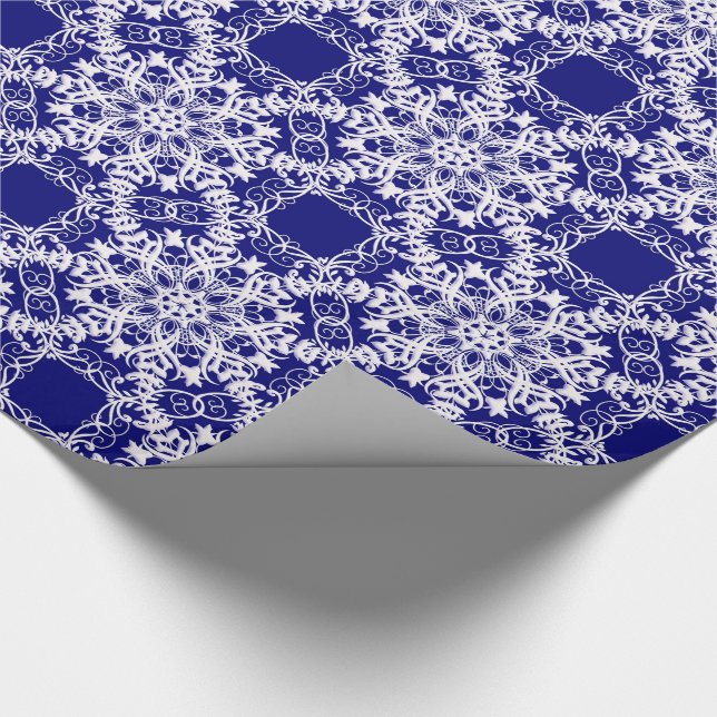 floral victorian lace. wrapping paper (Corner)