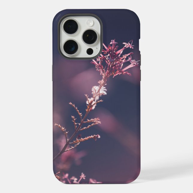 Floral vintage background iPhone case (Back)