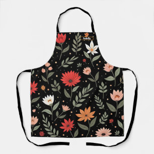 Floral Vintage Beautiful Modern Collection Apron