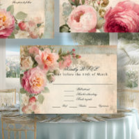 Floral Vintage French Elegant Junk Journal Wedding