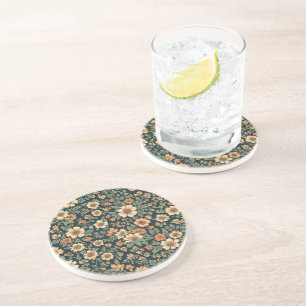 Floral vintage pattern  coaster