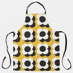 Floral vintage pattern design. Scandinavian style. Apron
