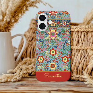 FLORAL VINTAGE PATTERN iPhone / iPad case