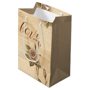 Floral Vintage Romance Gift Bag