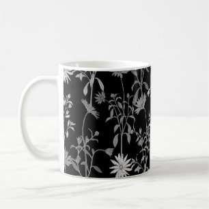 Floral vintage: seamless invitation background. coffee mug