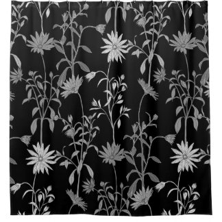 Floral vintage: seamless invitation background. shower curtain