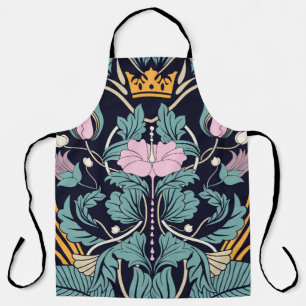 Floral vintage seamless pattern. Modern vintage fl Apron