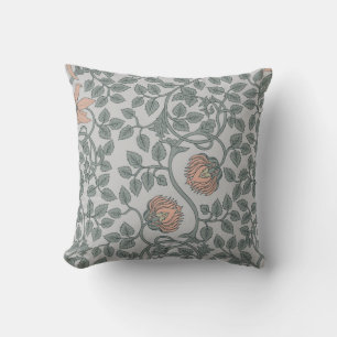 Floral vintage seamless pattern, retro wallpapers cushion