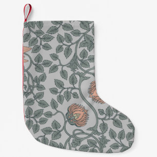 Floral vintage seamless pattern,  retro wallpapers small christmas stocking