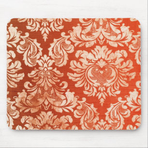 Floral vintage wallpaper background mouse mat