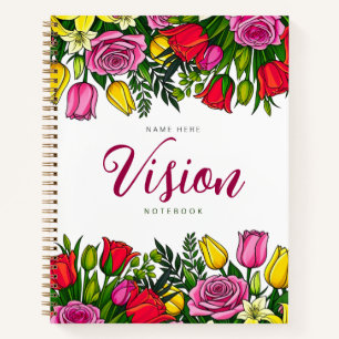 Floral Vision Notebook