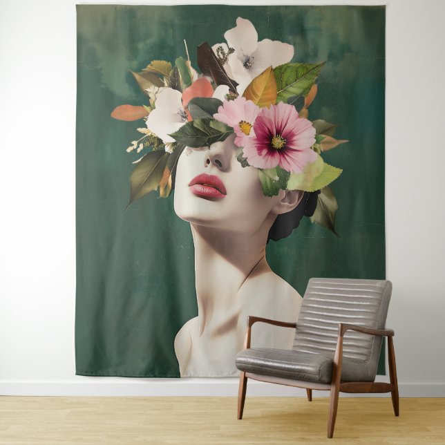 Floral Visions Tapestry (In Situ)