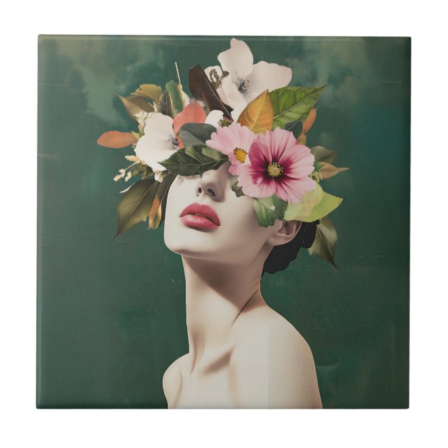 Floral Visions Tile (Front)